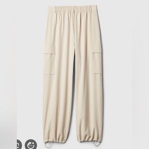 Gap Fit Women’s Jogger Cream Size Medium Elastic Waist